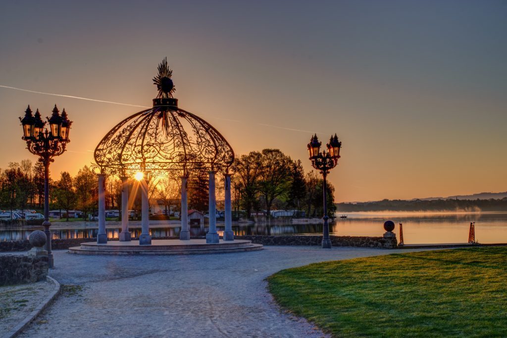 Strand-Camping-Waging-See-Badepark-Pavillon-Saison-und-Dauerstellplätze