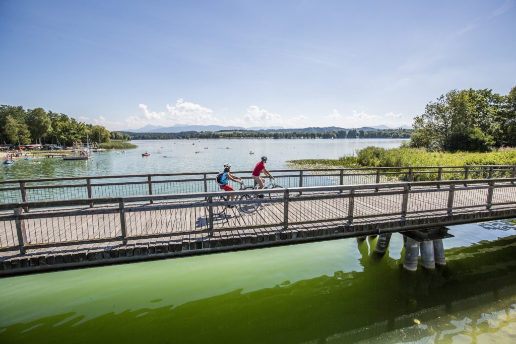 Strand-Camping-Waging-Radlfahren-Fahrradfahren-Waginger-See-Tettenhausen-Chiemgau-Tourismus