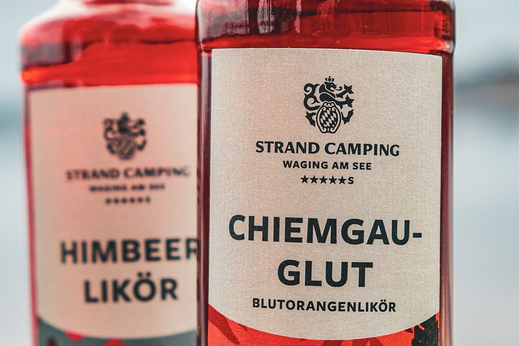 Strand-Camping-Waging-Himbeerlikör-Chiemgauglut